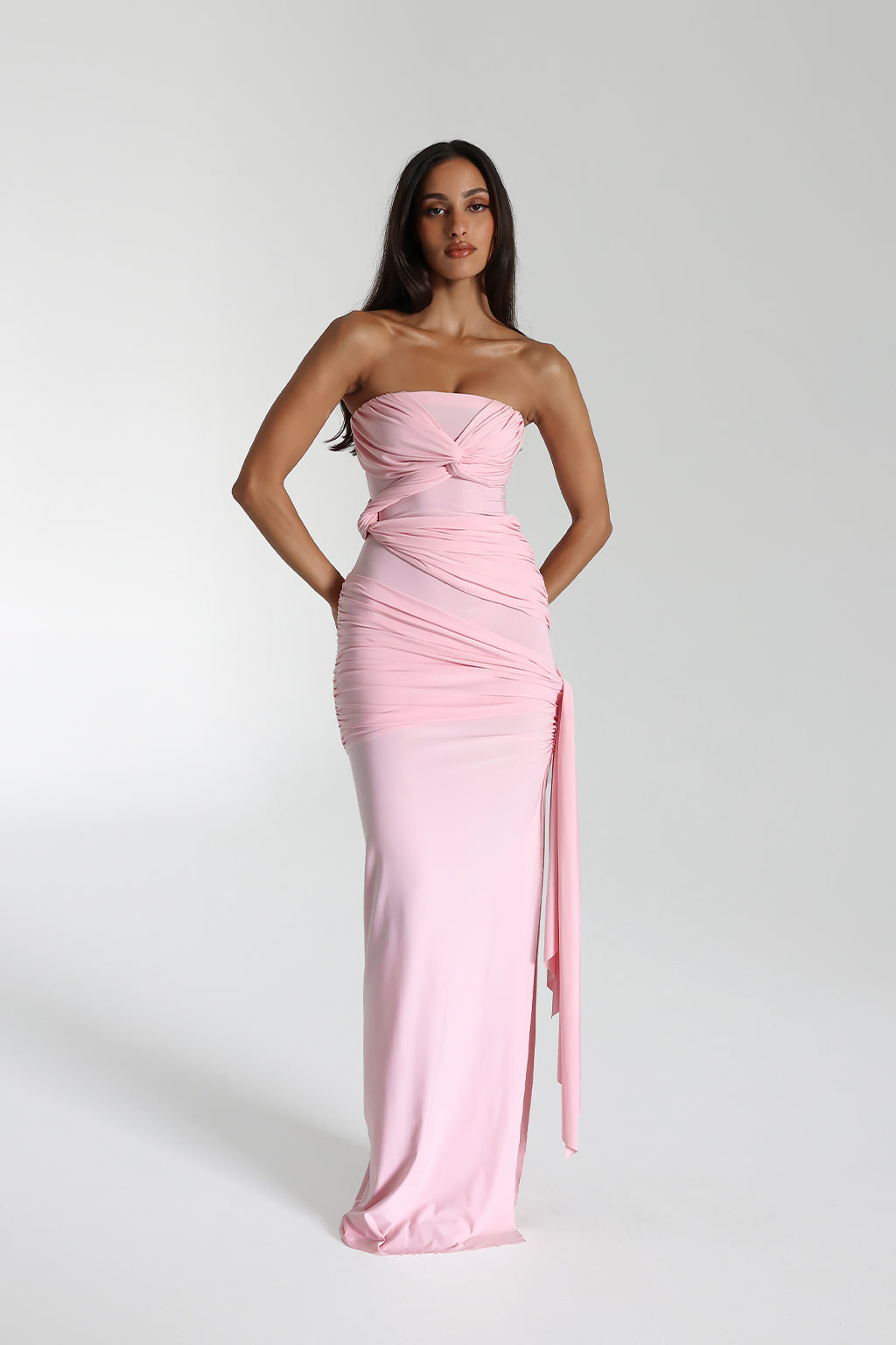 MTO - Natalie Dress in Ballerina Pink Cotton hotsell